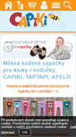 Mobile Screenshot of capiki.cz